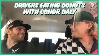Drivers Eating Donuts with Conor Daly