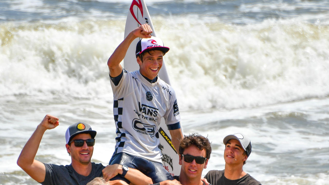 Vans Pro Junior: Cole Alves Breaks Through With First WSL Win