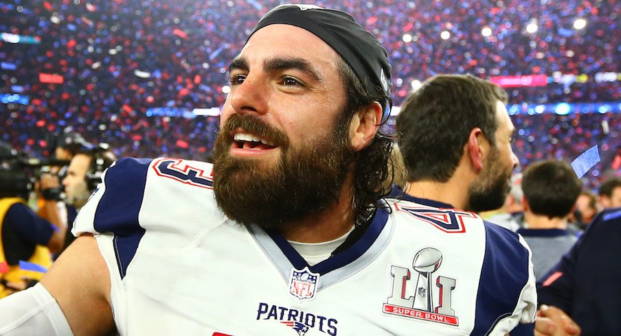 NATE EBNER BECOMES SECOND BUCKEYE TO WIN THREE SUPER BOWLS, JOHN SIMON WINS FIRST