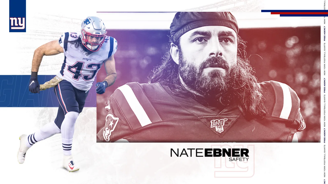 Giants agree to terms with S Nate Ebner