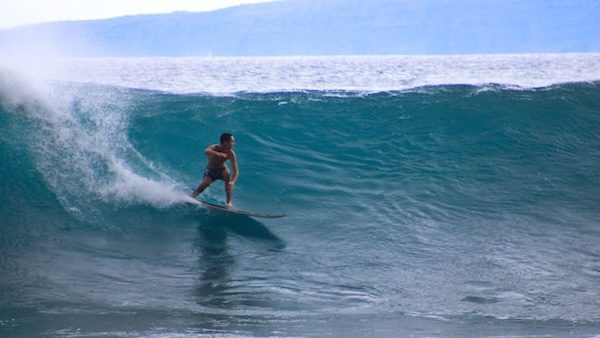 surfer in maui best place to surf in the world
