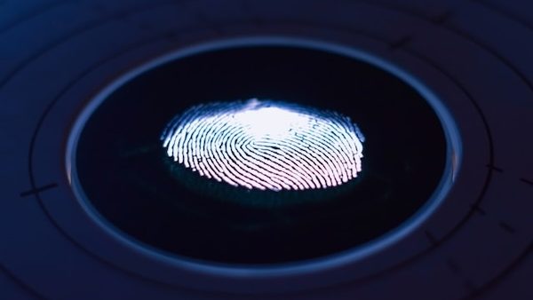 biometric fingerprint showcasing ai in sports