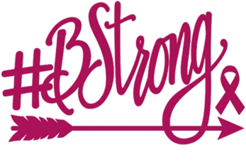 #BStrong logo for breast cancer awareness