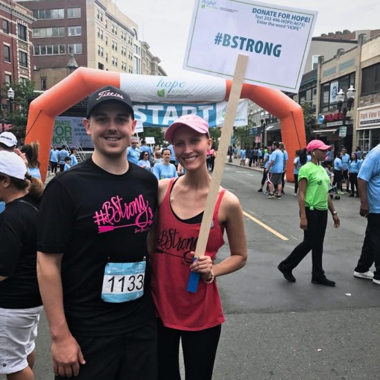 Sports Marketing Agency Connecticut supporting Hope In Motion walk